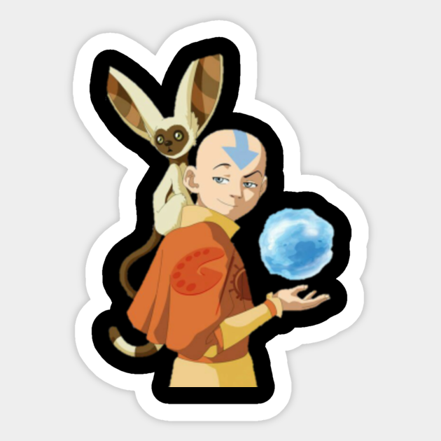 Avatar Aang Sticker Avatar The Last Airbender Pk Etsy Hot Sex Picture 